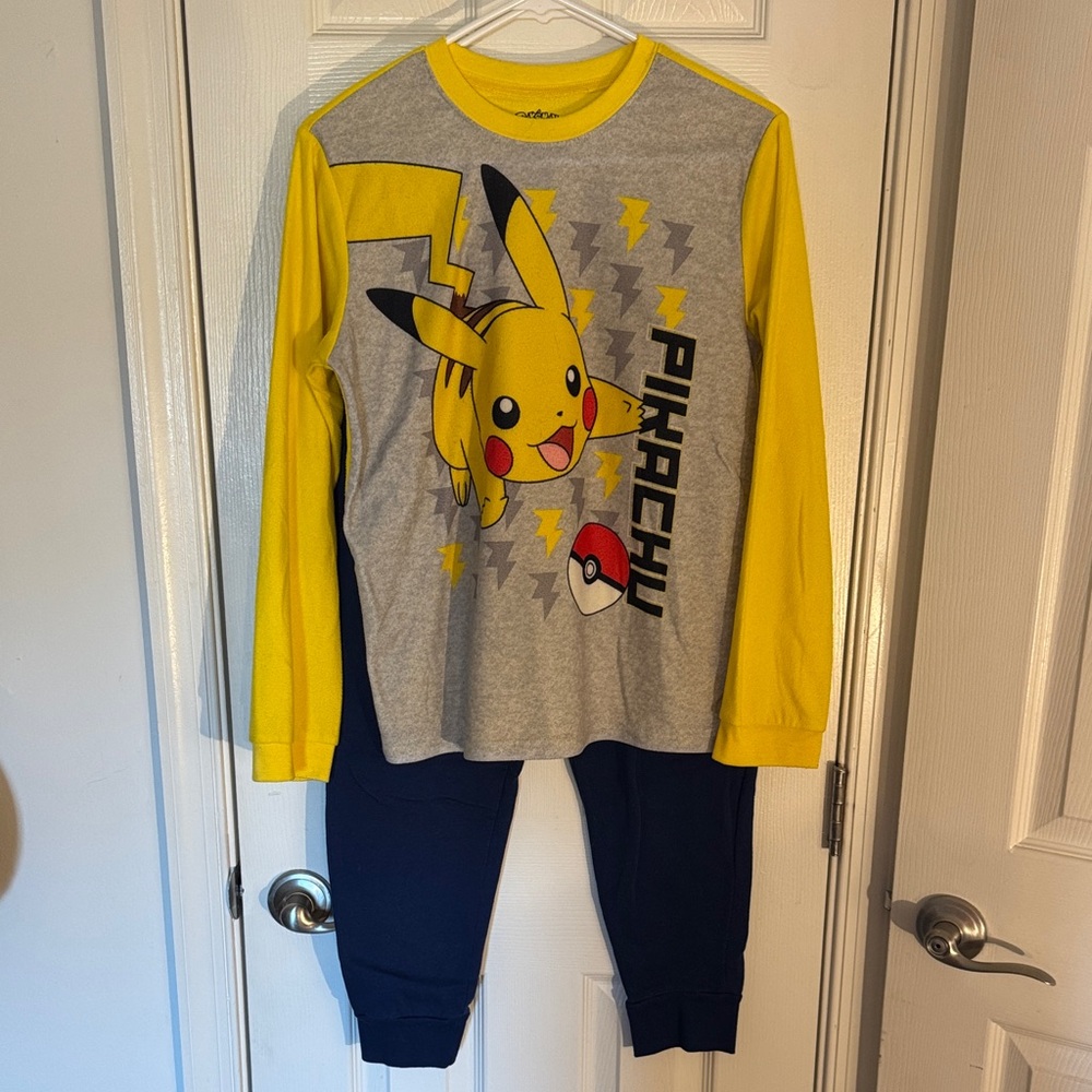 Pikachu Kids Pajamas Set